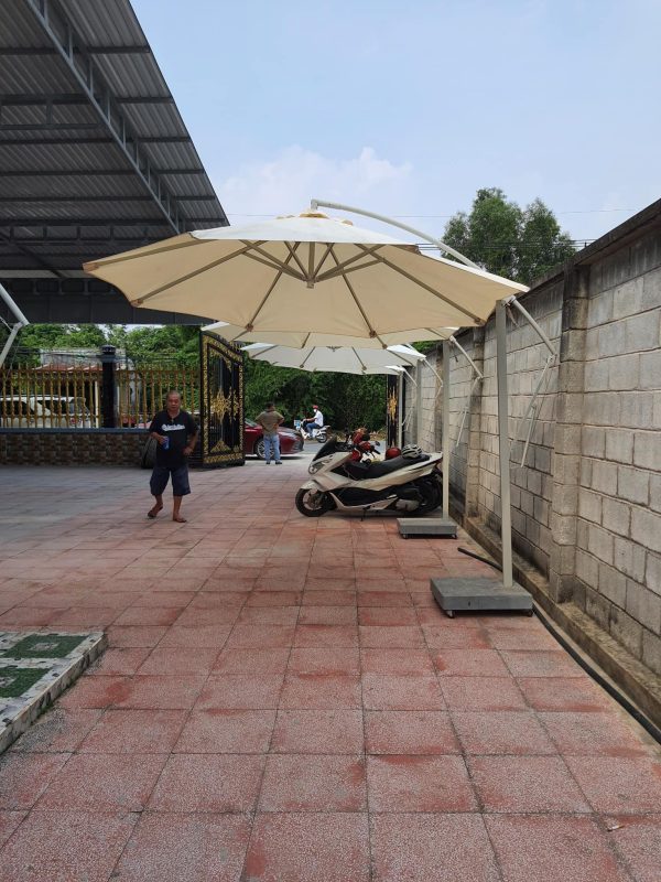 Ô dù lệch tâm tròn hệ móc câu