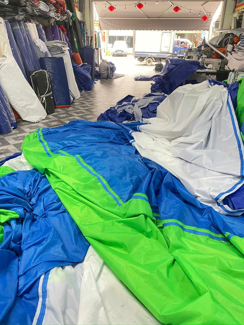 kho xưởng cung cấp, phân phối vải dù 420D, 210D, 600D Polyester kho xưởng cung cấp, phân phối vải dù 420D, 210D, 600D Polyester