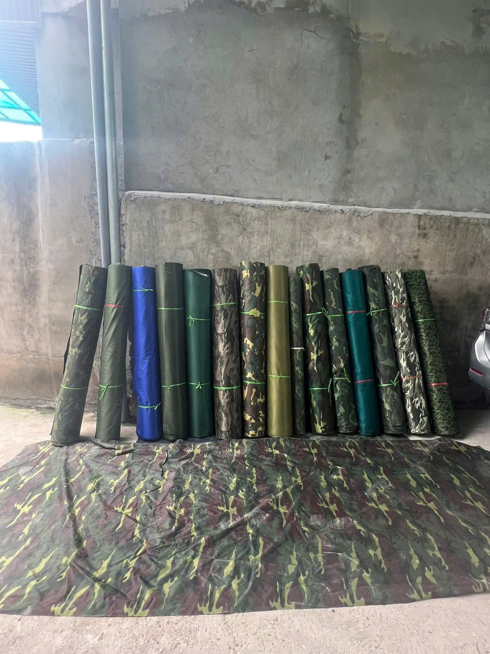 Xưởng cung cấp vải bạt dù quân đội, Vải rằn ri quân đội giá rẻ toàn quốc