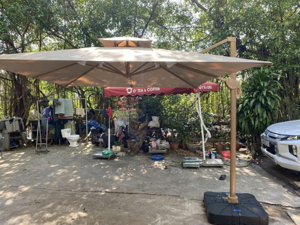 Ô dù lệch tâm vuông 3mx3m