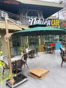 Ô dù che nắng mưa ngoài trời tại Tuyên Quang