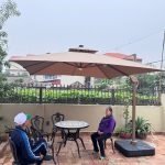 Ô dù che nắng sân vườn ngoài trời